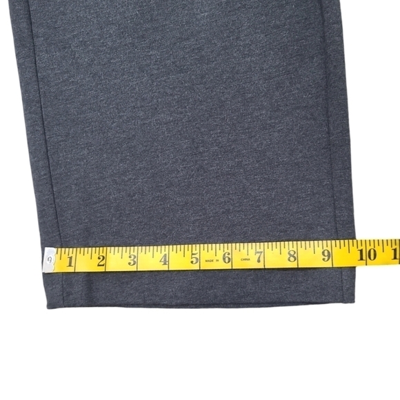 Pure Jill Affinity Pull-On Wide-Leg Pants 4 Pocket Pants Gray Size Medium - Picture 12 of 16